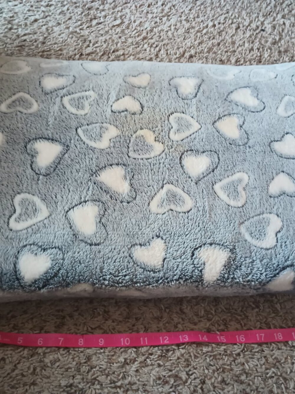 NEW 24 x 18 pet bed, soft and plush - removable cover